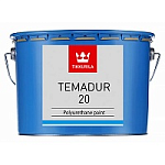 Двухкомпонентная полуматовая полиуретановая краска Tikkurila Temadur 20 / Тиккурила Темадур 20 Зеленый